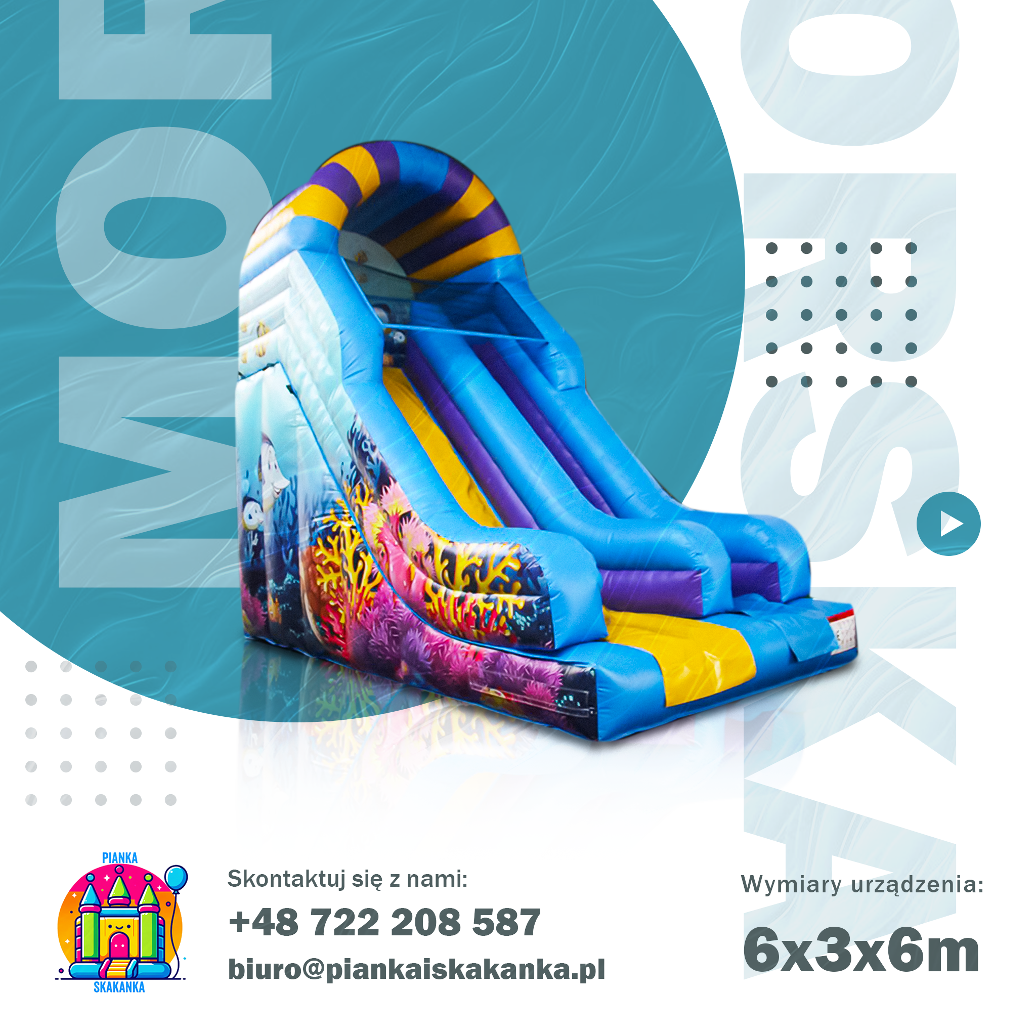 Dmuchaniec Podwodna Przygoda